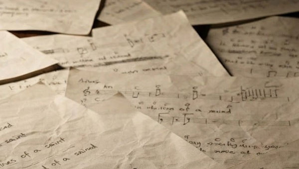 A Songwriter at work